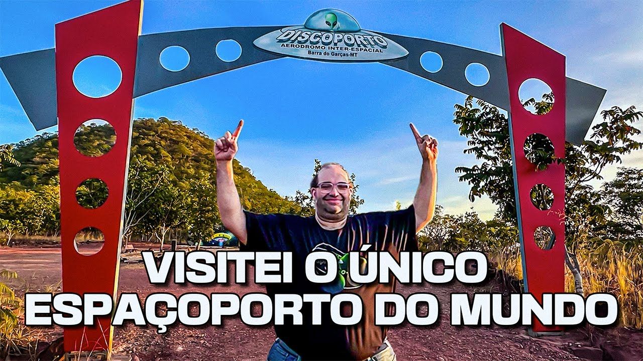 SERJÃO FOGUETES VISITA ESPAÇOPORTO DE ALIENÍGENAS: O Que Ele Encontrou?