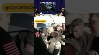 A VOLTA HISTÓRICA DOS ASTRONAUTAS "PRESOS"