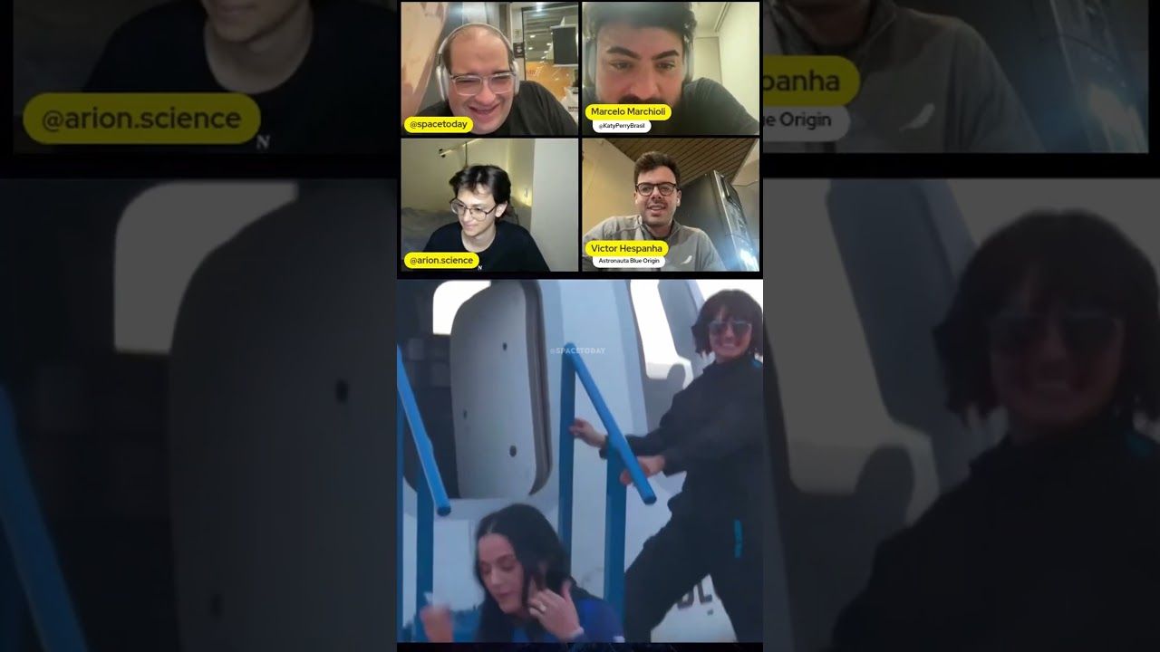 BEZOS TOMA UM CAPOTE E KATY PERRY BEIJA O CHÃO