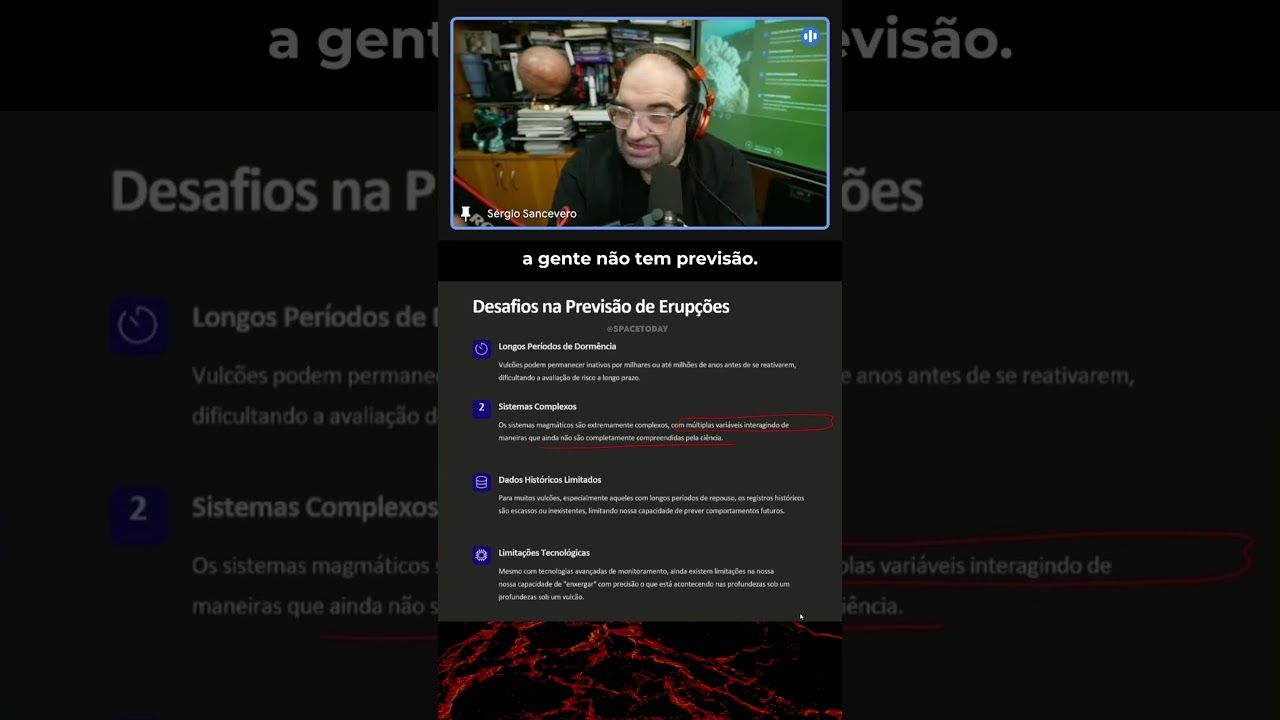É POSSÍVEL PREVER UMA ERUPÇÃO VULCÂNICA?
