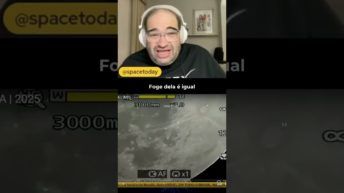 FILMAMOS a ESTAÇÃO ESPACIAL durante o eclipse SEM QUERER!