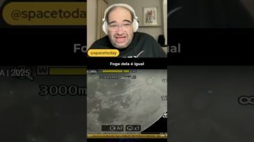 FILMAMOS a ESTAÇÃO ESPACIAL durante o eclipse SEM QUERER!