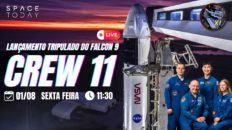 LANÇAMENTO DE ASTRONAUTAS PARA A ESTAÇÃO ESPACIAL | CREW 11 | 2ª TENTATIVA