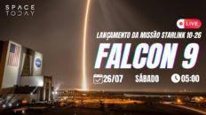 LANÇAMENTO FALCON 9 | STARLINK GRUPO 10-26