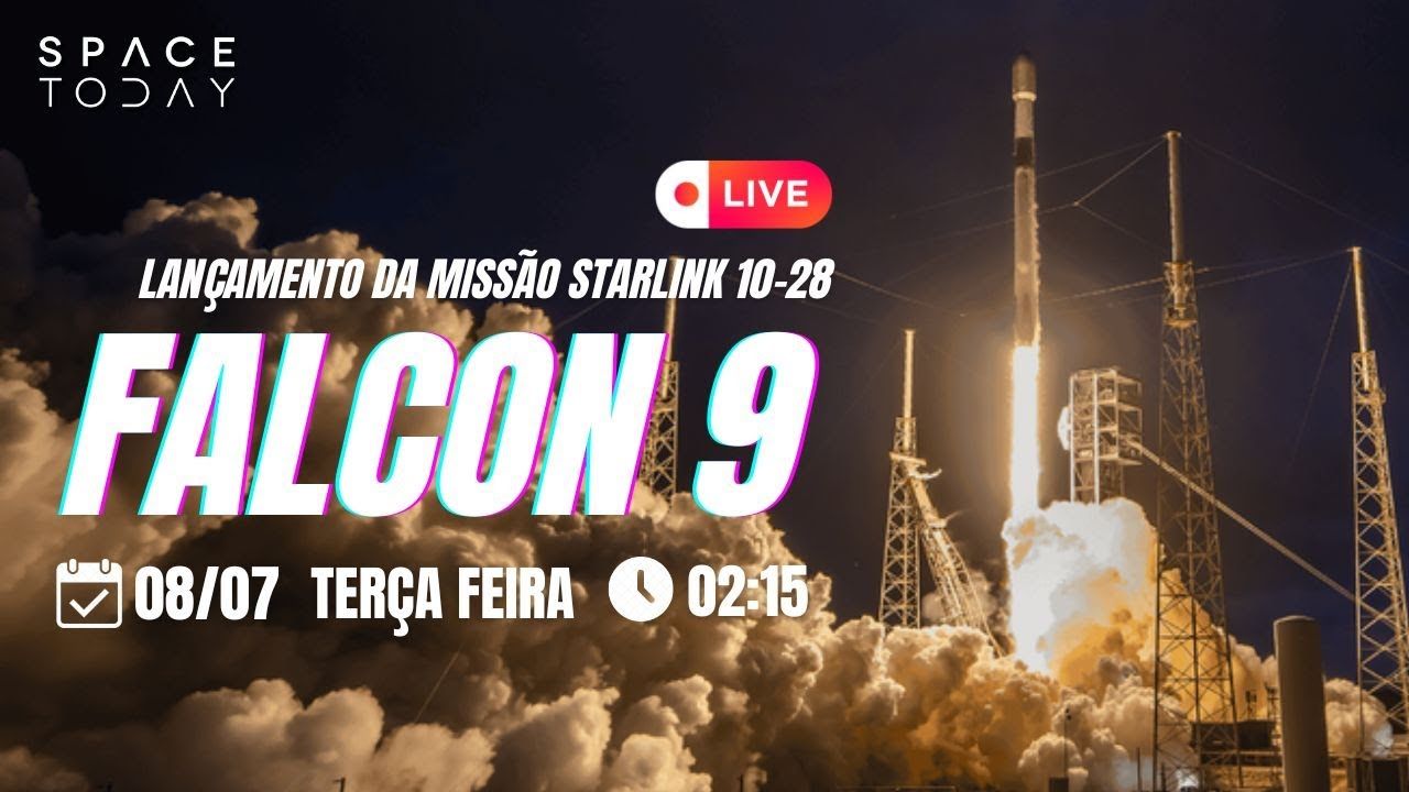 LANÇAMENTO FALCON 9 | STARLINK GRUPO 10-28