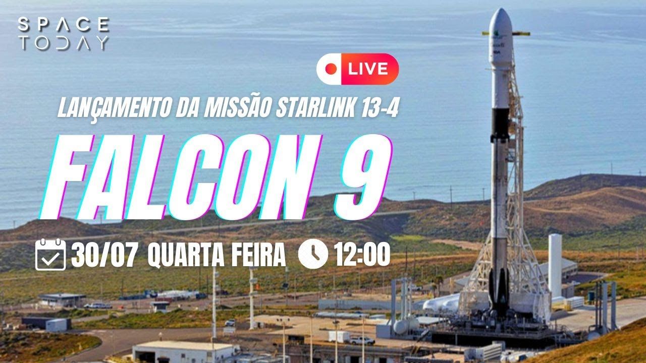 LANÇAMENTO FALCON 9 | STARLINK GRUPO 13-4
