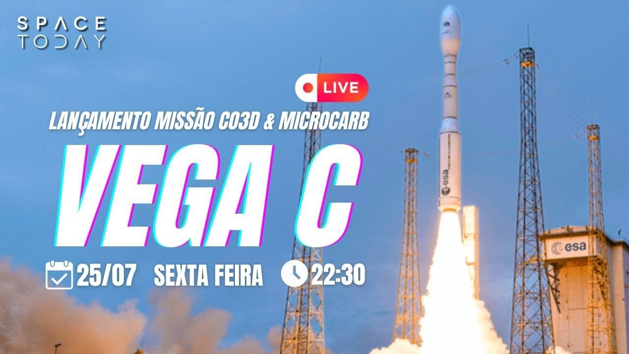 LANÇAMENTO VEGA C | MISSÃO CO3D & MICROCARB