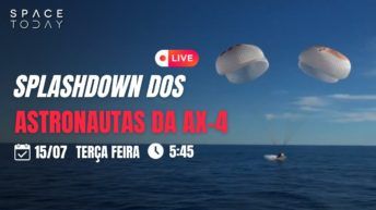 RETORNO DOS ASTRONAUTAS DA ISS | POUSO DA DRAGON | AXIOM-4