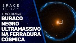 BURACO NEGRO ULTRAMASSIVO NA FERRADURA CÓSMICA