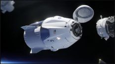 DOCKING CREW-11 COM A ISS - CHEGADA DOS ASTRONAUTAS