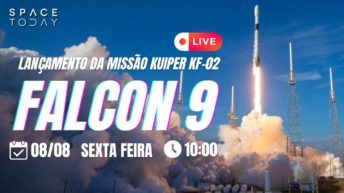 FALCON 9 LANÇA CONCORRENTE DA STARLINK!! | KF-02 (2ª TENTATIVA)