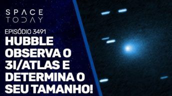 HUBBLE OBSERVA O 3I/ATLAS E DETERMINA O SEU TAMANHO!