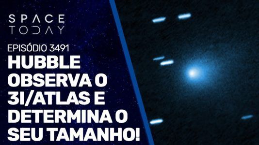 HUBBLE OBSERVA O 3I/ATLAS E DETERMINA O SEU TAMANHO!