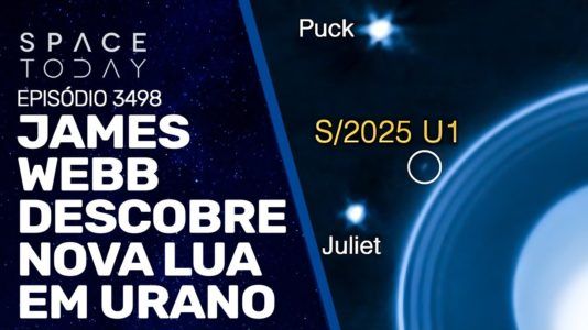 JAMES WEBB DESCOBRE NOVA LUA EM URANO