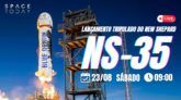 LANÇAMENTO DE ASTRONAUTAS DA BLUE ORIGIN | NEW SHEPARD | NS-35