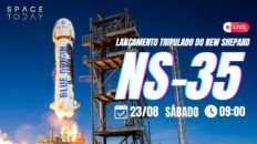 LANÇAMENTO DE ASTRONAUTAS DA BLUE ORIGIN | NEW SHEPARD | NS-35