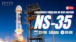 LANÇAMENTO DE ASTRONAUTAS DA BLUE ORIGIN | NEW SHEPARD | NS-35