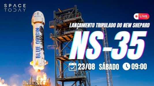 LANÇAMENTO DE ASTRONAUTAS DA BLUE ORIGIN | NEW SHEPARD | NS-35