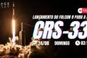 LANÇAMENTO DO FALCON 9 COM CARGA PARA A ISS | CRS-33