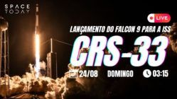 LANÇAMENTO DO FALCON 9 COM CARGA PARA A ISS | CRS-33