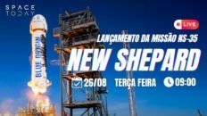 LANÇAMENTO DO NEW SHEPARD | MISSÃO NS-35 [SCRUB]
