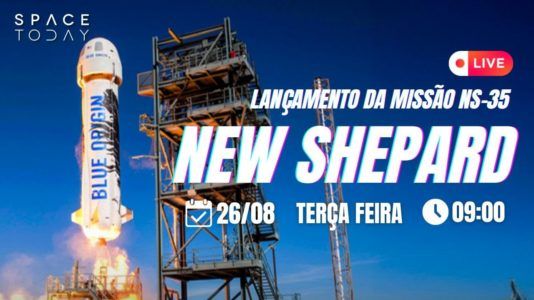 LANÇAMENTO DO NEW SHEPARD | MISSÃO NS-35 [SCRUB]