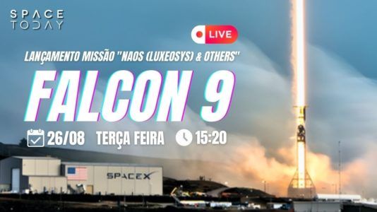 LANÇAMENTO FALCON 9 (POUSO EM TERRA) | MISSÃO "NAOS (LUXEOSYS) & OTHERS"