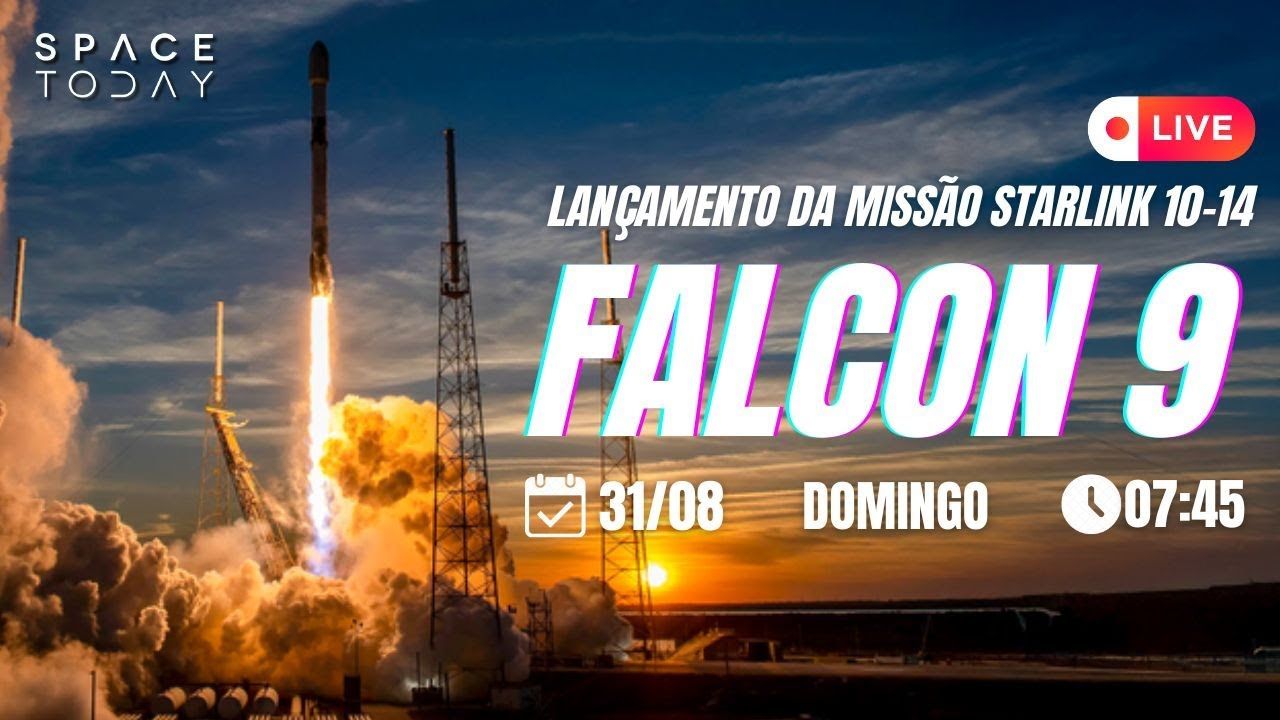 LANÇAMENTO FALCON 9 | STARLINK GRUPO 10-14