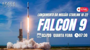 LANÇAMENTO FALCON 9 | STARLINK GRUPO 10-22