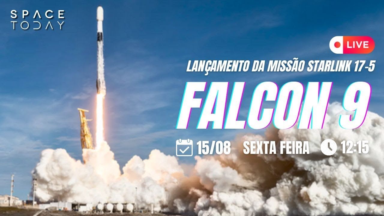 LANÇAMENTO FALCON 9 | STARLINK GRUPO 17-5