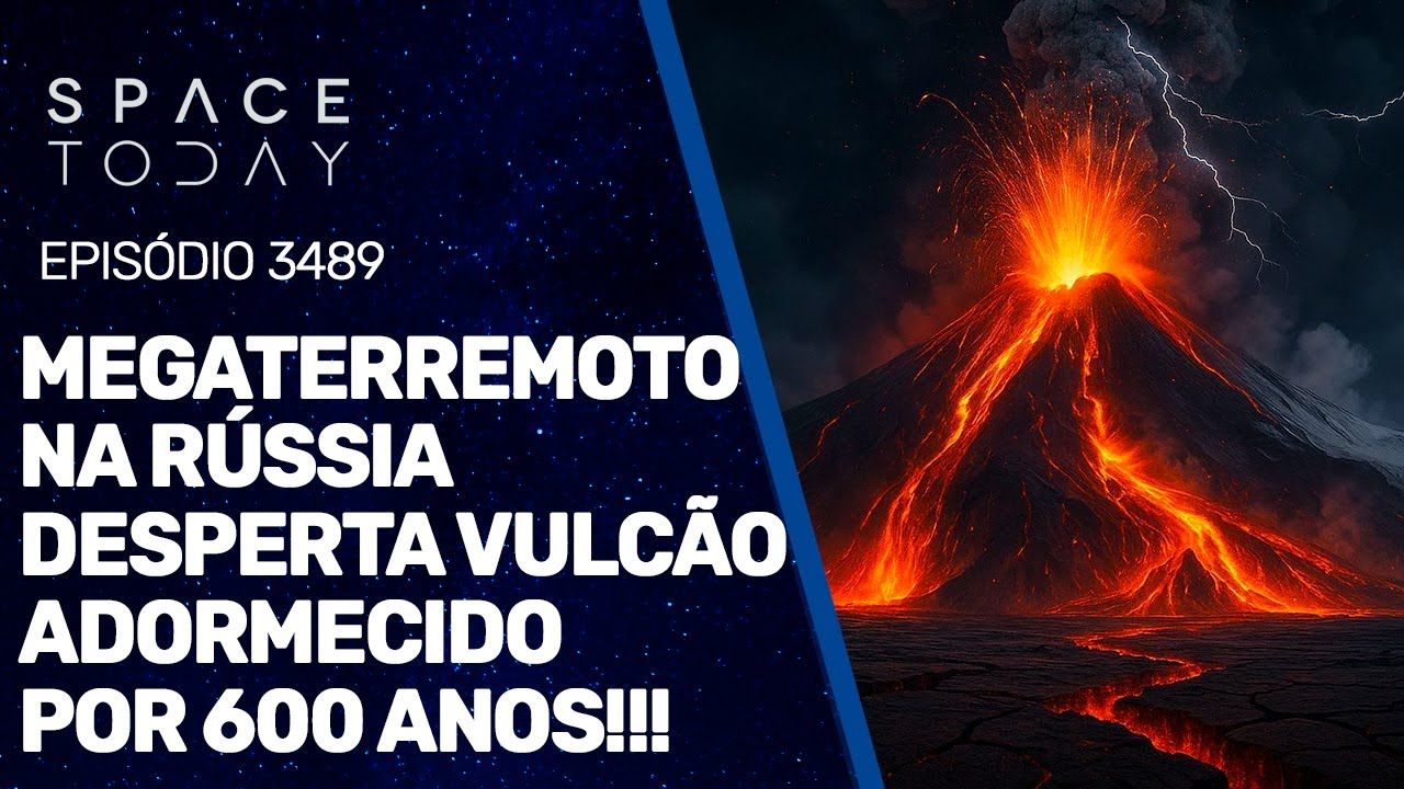 MEGATERREMOTO NA RÚSSIA DESPERTA VULCÃO ADORMECIDO POR 600 ANOS!!!