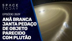 ANÃ BRANCA JANTA PEDAÇO DE OBJETO PARECIDO COM PLUTÃO