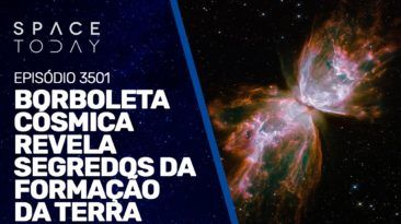 BORBOLETA CÓSMICA REVELA SEGREDOS DA FORMAÇÃO DA TERRA