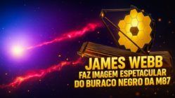 JAMES WEBB FAZ IMAGEM ESPETACULAR DO BURACO NEGRO DA M87