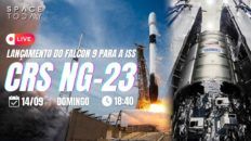 LANÇAMENTO FALCON 9 COM CARGA PARA A ISS | POUSO EM TERRA | CRS NG-23
