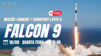 LANÇAMENTO FALCON 9 | MISSÃO "TRANCHE 1 TRANSPORT LAYER B"