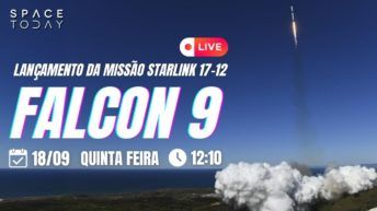 LANÇAMENTO FALCON 9 | STARLINK GRUPO 17-12 | 2ª TENTATIVA