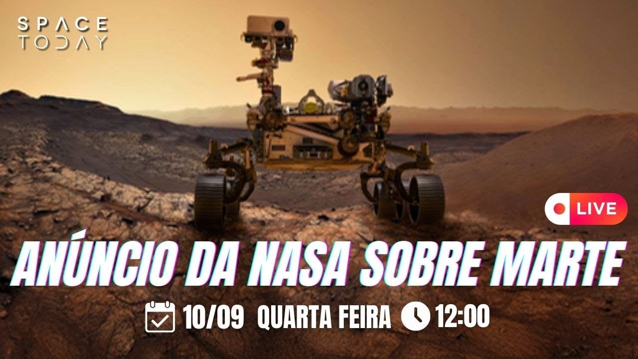 URGENTE: ANÚNCIO DA NASA SOBRE MARTE!!!