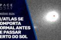 3I/ATLAS SE COMPORTA NORMAL ANTES DE PASSAR PERTO DO SOL
