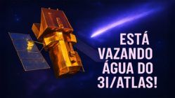 ESTÁ VAZANDO ÁGUA DO 3I/ATLAS!!!