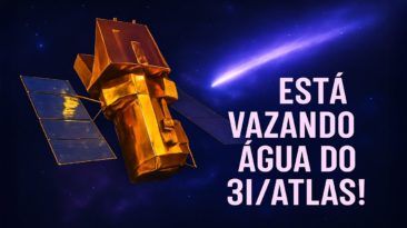 ESTÁ VAZANDO ÁGUA DO 3I/ATLAS!!!