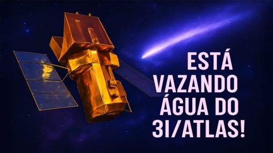 ESTÁ VAZANDO ÁGUA DO 3I/ATLAS!!!