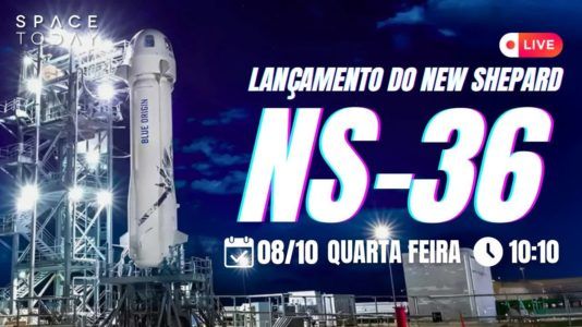 LANÇAMENTO DE ASTRONAUTAS DA BLUE ORIGIN | NEW SHEPARD | NS-36