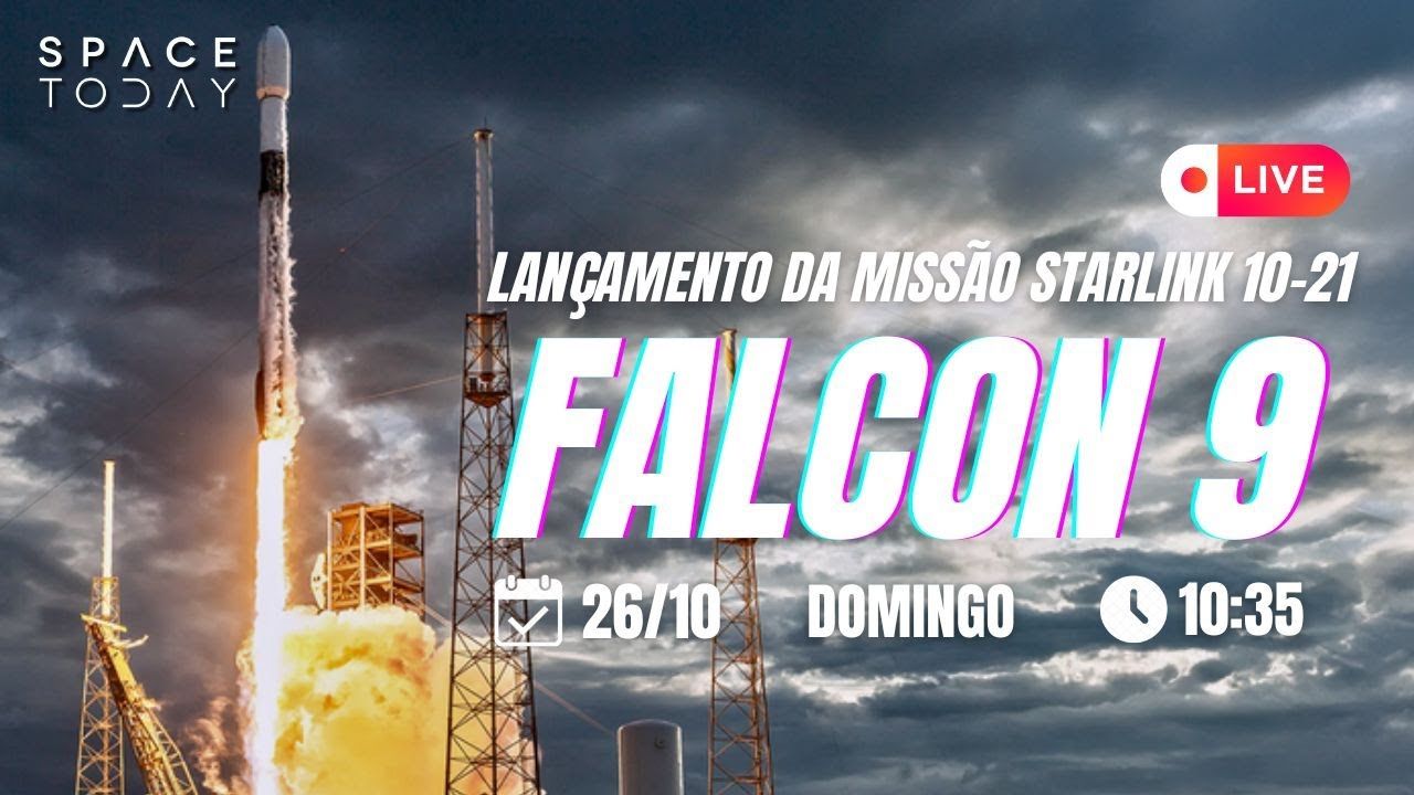 LANÇAMENTO FALCON 9 | STARLINK GRUPO 10-21