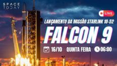 LANÇAMENTO FALCON 9 | STARLINK GRUPO 10-52
