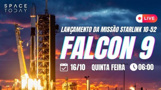 LANÇAMENTO FALCON 9 | STARLINK GRUPO 10-52