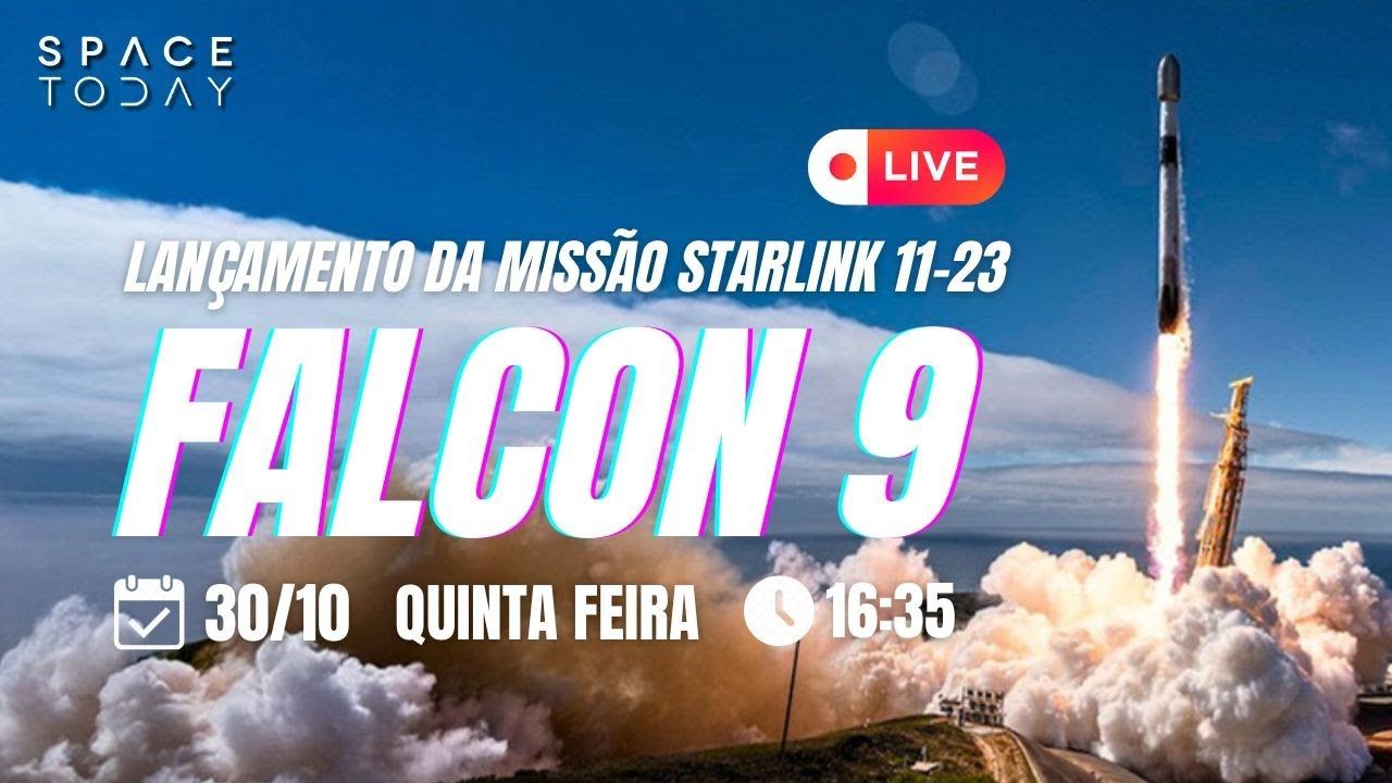 LANÇAMENTO FALCON 9 | STARLINK GRUPO 11-23