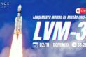 LANÇAMENTO INDIANO LVM-3 | MISSÃO CMS-3 (GSAT-7R)
