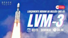 LANÇAMENTO INDIANO LVM-3 | MISSÃO CMS-3 (GSAT-7R)