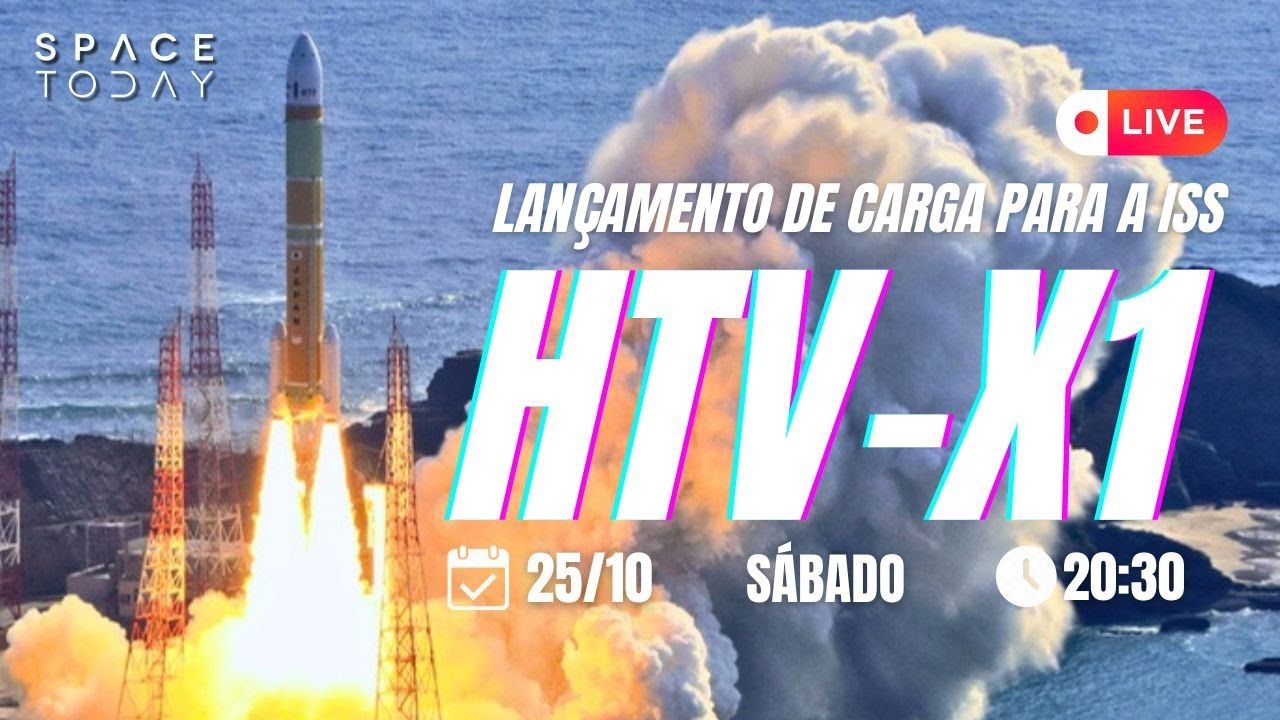 LANÇAMENTO JAPONÊS DE CARGA PARA A ISS | HTV-X1